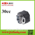 aluminum die casting parts 30cc 2-stroke engine Chainsaw Cylinder big